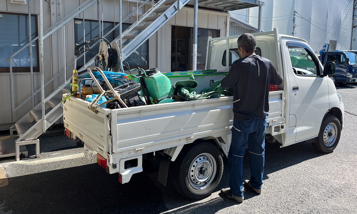 出勤・現場に向かう準備