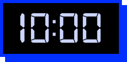 午前10時,10:00